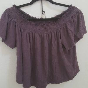 Off-Shoulder Crop top